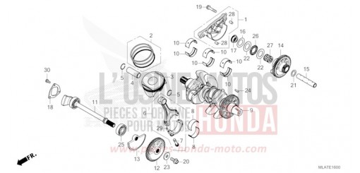 VILEBREQUIN/PISTON CMX1100A2T de 2026